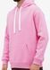 Худі чоловічий теплий подовжений Oversize рожевий 02 1309692047 фото 3