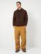 Худі чоловічий теплий подовжений Oversize 02 шоколад 1251892586 фото 3